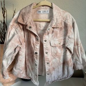 Tie-dye Denim Zara Jacket